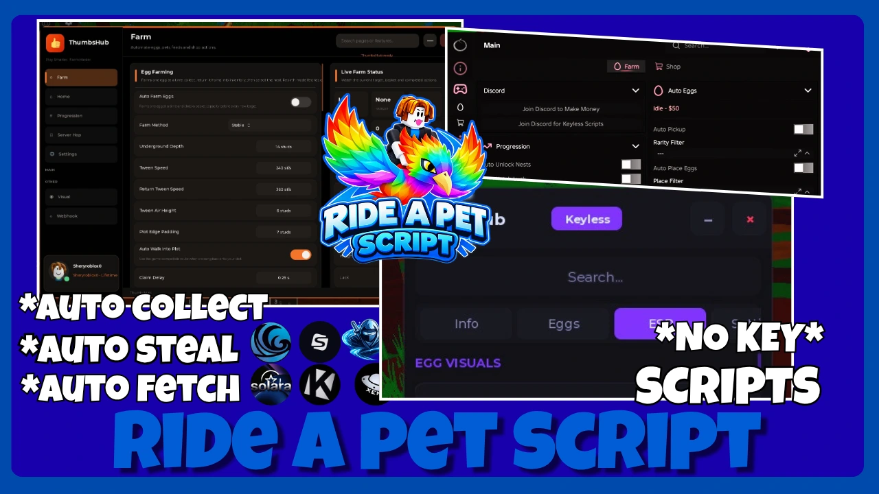 Ride A Pet Script
